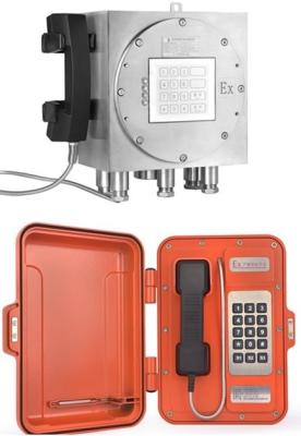 Κίνα Zinc Aluminum Alloy Die Casting Shell Explosion Proof Telephone Industrial YTEX-10 προς πώληση