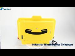 Hazardous Area Industrial Weatherproof Telephone Moisture Resistant IP68