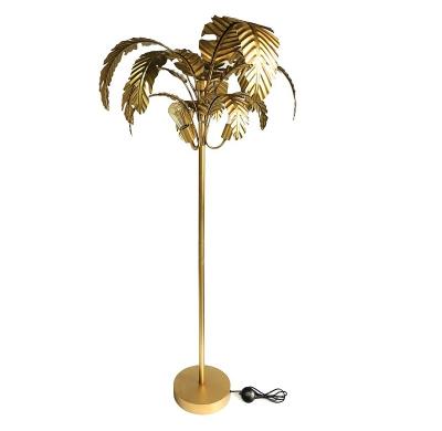 China EUROPEAN Vintage Palm Tree Floor Lamp 4 Lights Standing Lamp Living Room Home Decor for sale