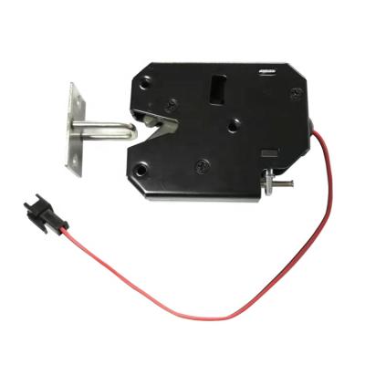 China Voung Design High Quality DC 12v Electromagnetic Solenoid Lock 73*58*13 mm for sale