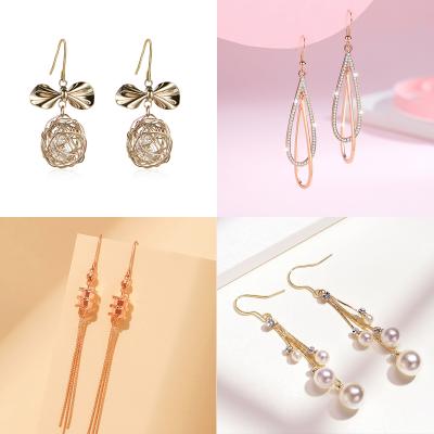 China Hot Selling Jewelry Findings Stainless Steel Charm Jewelry Making Consumables Lots Earring Hooks With Open Jump Rings Clear Rubber Earring Backs For Earring Jewelry Making ear for sale