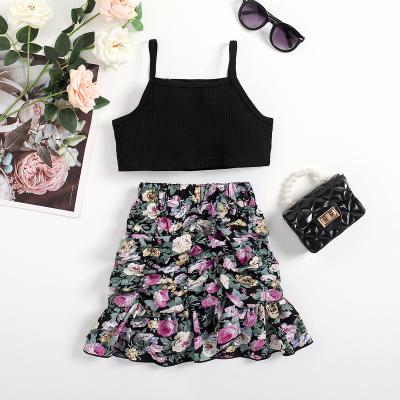 China Anti-wrinkle 2022 new style kid summer clothing girl clothes for kids girls girls skirts kids for sale