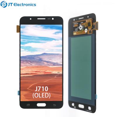 China Broken LCD Screen Replacement Mobile Phone LCD Touch Display For Samsung Galaxy J7 2016 J710 LCD Screen for sale