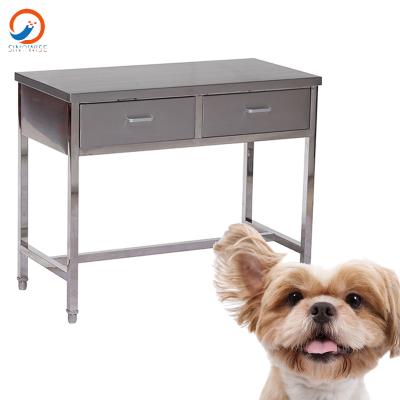 China Stainless Steel Veterinary Clinic Medical Surgery Table Veterinary Pet Observation Table for sale