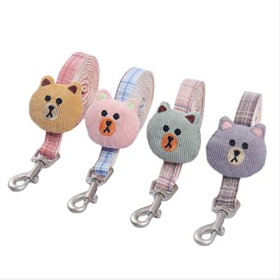 China Best Price Sustainable Pet Collars Leashes Luxury Nylon Cat Leash Custom Recycled Pet for sale