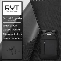China 100% prendas impermeables de moda tejidas del tejido de poliester para el bolso profesional y el otro Profuct en venta