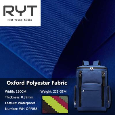 China 100% Polyester Twisting Guzhi Nylon Waterproof Pu Fabric For Backpack Laptop Bags And Other Bag Industrial Product for sale