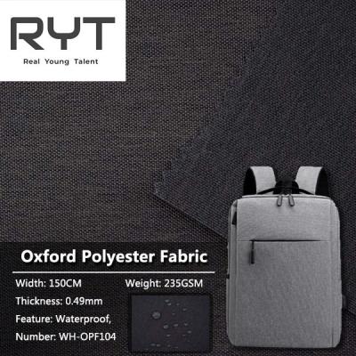 China 100% Polyester Fabric Durable And Wear Resistant Material For Roof Tent Wallet Hardshell Case for sale