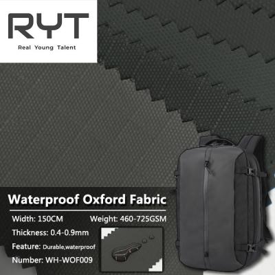 China Polyester die de Waterdichte Stof van Oxford voor Tentkledingstuk en Zak met een laag bedekken Te koop