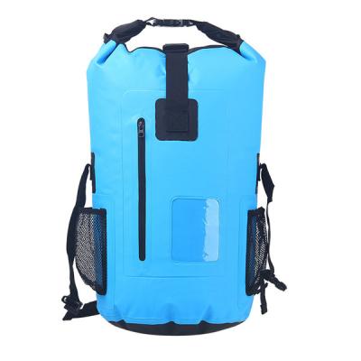 China Custom 500D Outdoor Waterproof Backpack PVC Combinated Oxford for sale