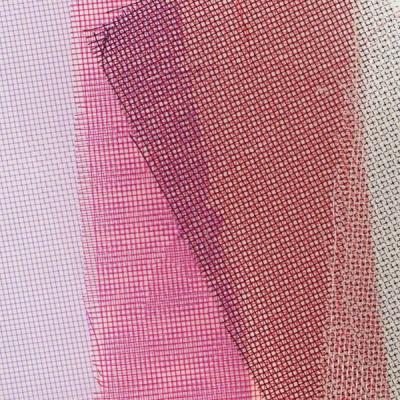 China Durable 100% Nylon Polyester Mesh Fabric Micropore Light Weight for sale