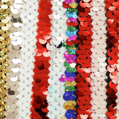 China OEM ODM Five Subsidiaries Sequins Fabric For Home Textiles Shoes Hats for sale