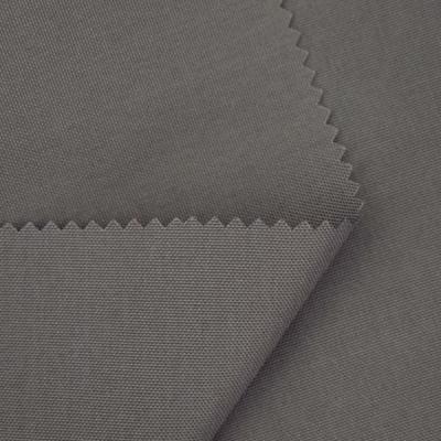 China Poliéster 100% 8 onza Grey Waxed Canvas Fabric Durable favorable al medio ambiente en venta