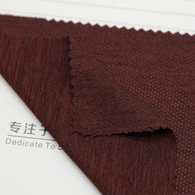 China 88 Polyester 12 Spandex Recycled Mesh Fabric Breathable High Elastic For Clothing for sale