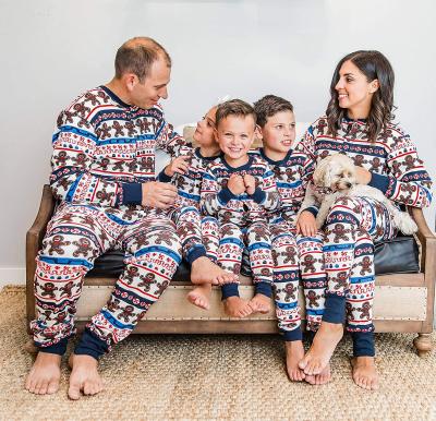 Chine 2022 QUICK DRY Custom Masks Luxury Organic Cotton Plus Size Set Family Matching Christmas Pajamas Sets à vendre