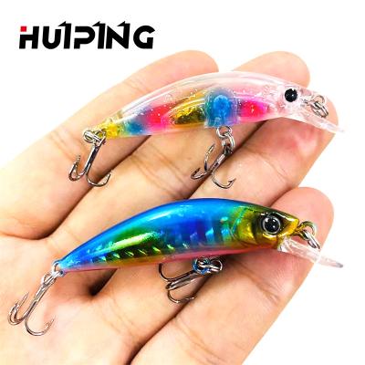 China ABS Plastic Minnow Fishing Sinking Trout Small Lure Wobblers 6g 50mm Swimbait Artificial Plastic Bait PESCA Sea Fishing Bass for sale