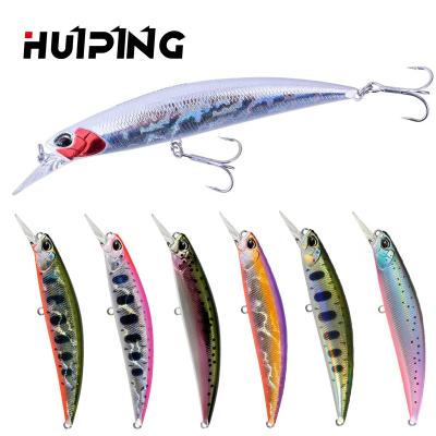 China ABS Plastic Fishing Lures Wholesale 21g 110mm Minnow Sinking Lure Hard Bait Bass Fishing Wobbler 110s Sinking Minnow for sale