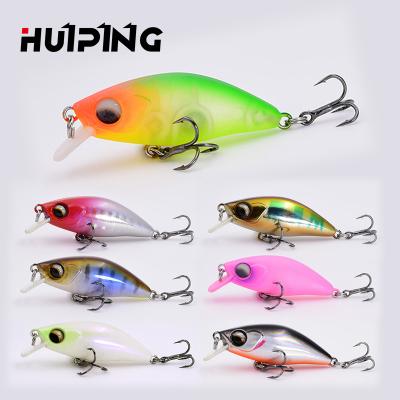 China PESCA 4.3g Hot Sale 50mm ABS Plastic Hard Plastic Freshwater Artificial Sinking Minnow Sea Fishing Lake Lure Bass Groundbait for sale