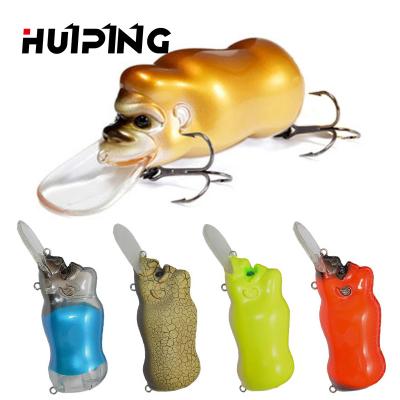 China Outdoor Fishing King Orangutan Water Lure Lure 64mm Fish 14g Baits Outdoor Noise Fishing Lures Minnow Bass Shake Crankbait Wobblers for sale