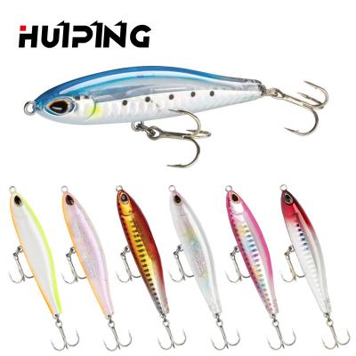 China Outdoor Water Lure Fishing Pencil Fishing Lure Sinking Bait Weight 8cm 16g Bass Fishing Tackle Saltwater Lures Fishing Isca Artificial Groundbaits for sale