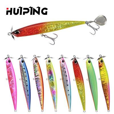 China Outdoor Water Fishing Lure New 110mm 27g Pencil Fishing Lure 3D Sinking Hard Bait Eyes Japanese Blade Wobbler Treble Hook Minnow Quality Fishing Tackle for sale