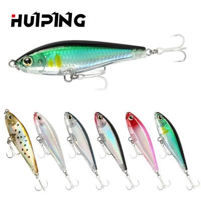 China Durable HUIPING 7.8g 70mm Pencil Bait Artificial Lure PESCA PESCA Hard Isca PE070 for sale