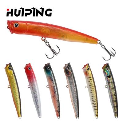 China Outdoor Water Lure Topwater Snap Fishing Lure Wobbler 7g 90mm Artificial Hard Groundbaits Feed Snap For Sea Bass Fishing Lure for sale