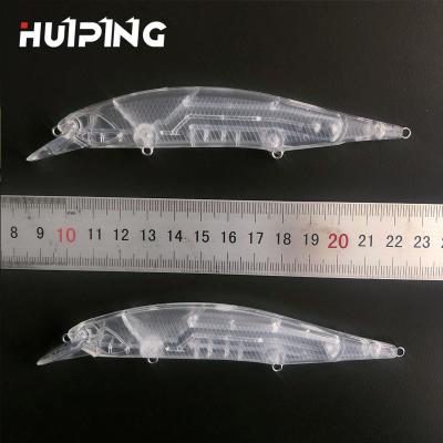 China ABS Plastic Lures Fishing Minnow 14.5g 120F Unpainted Wholesale Lure 135mm Jerkbait Wobbler Bait Hard Plastic Body Saltwater Lure for sale