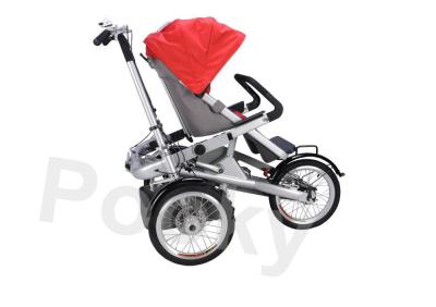 China Fancy Portable Folding Bike Baby Stroller Bicycle for Kids , Jogging Bike Stroller for sale