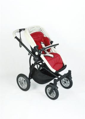 China High-Finish Aluminum Alloy Luxury Baby Strollers 5 point safe belt for sale