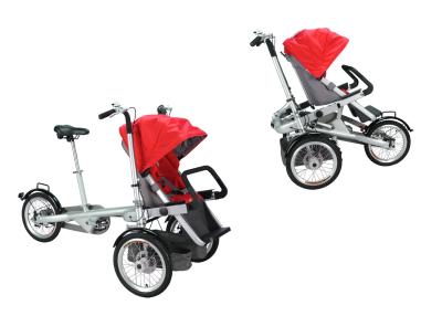 China 16“ Wheel Luxury Baby Stroller With Folding System Like TAGA , Mother Bicycle Stroller for sale