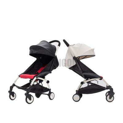 China Light Weight Alluminum Alloy Luxury Baby Strollers Quick Folding System for sale