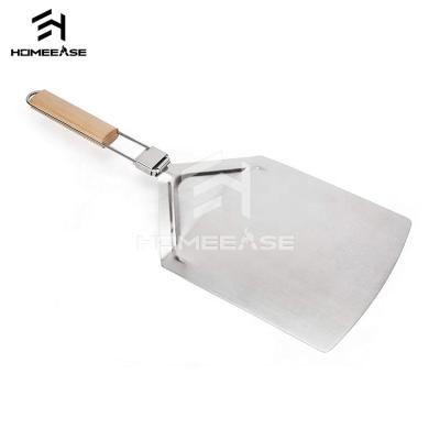 China Sustainable Baking Tools Wood Handle Pizza Peel Shovel Foldable Aet for sale