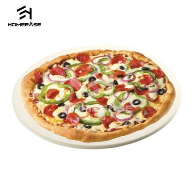 China Commercial Kitchen 11 PCs Inch 2 Cordierite Lining High Temperature Aluminum Tray Home Durable Pizza Stone Set for sale