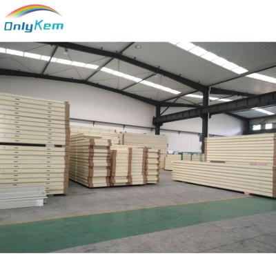 China 100mm Chinese PU Panels Insulated Composite Sandwich Panel PU Foam Panels for sale