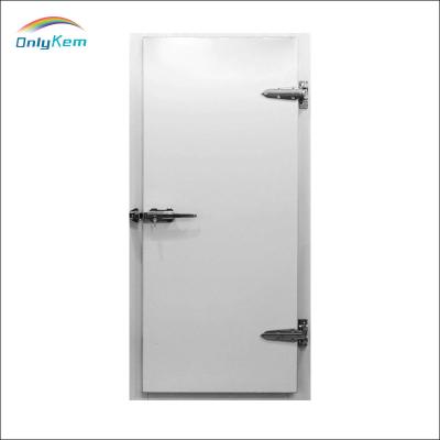 China Aluminum Plate Container Embossed Cold Room Hinged Door For Sale for sale