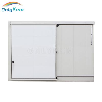 China Container 100mm Automatic Electronic Sliding Door For Cold Room , Walk In Cooler for sale