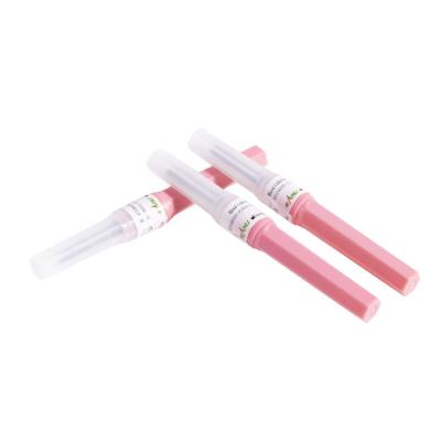 China Agulhas cor-de-rosa 11/2” 1.2x38mm da coleção do sangue 18G não Pyrogenic à venda