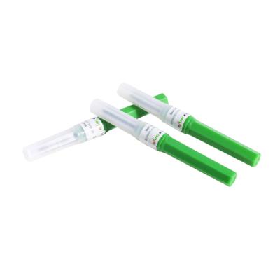 China Green Asepsis Blood Collection Needles ISO9001 21G 1''  0.8x25mm for sale