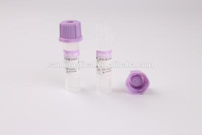 China CE Capillary Blood Collection Tubes K2 EDTA Additive Lavender for sale