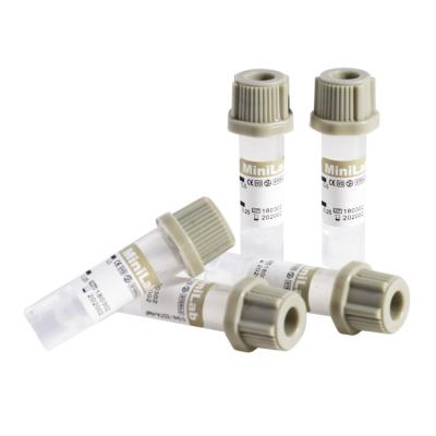 China Micro Blood Collection Tube 0.2ml Capillary Glucose Blood Tube for sale