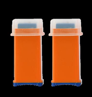 China 21G Disposable Safety Lancets 1.8mm unique pressure Orange color for sale