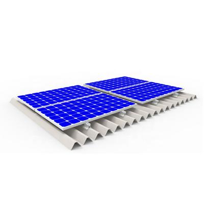 China Fast Installation Metal Roof Solar Panel Support Clamp 88 Folding Plate Roof Clamp Structure Commercial Solar Panel Roof Bracket for sale