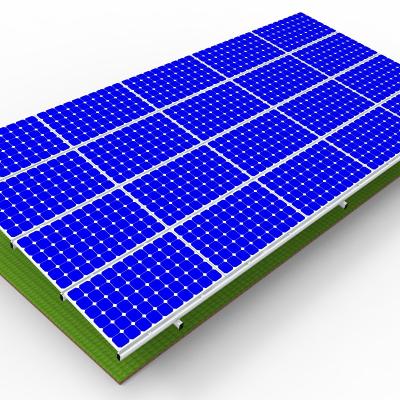 China Easily Assembled Solar Powered Ground Mounting Bracket Aluminum Solar System for sale