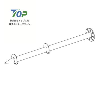 China Fast helix spiral ground installation anchor bolt with two blades for sale