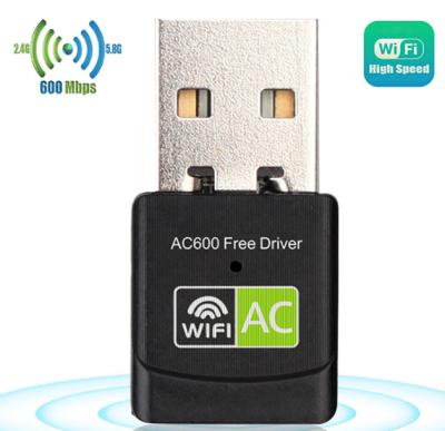 China 600m 802.11n wifi adapter support LAN usb adapter driver and usb wireless usb wifi adapter for sale