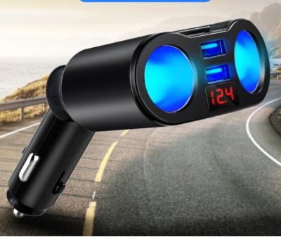 China Cheap Car Cigarette Lighter USB 3.1a Ports Car Cigarette Lighter Charger Price 2 Adapter for sale