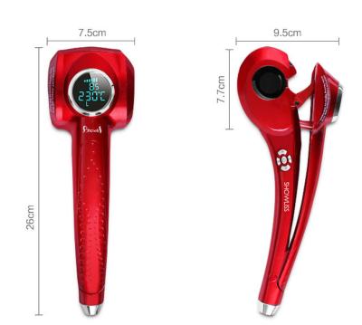 China : Automatic LCD Hair Curler Ceramic Heat Resistant Electric Ceramic Hair Curler for sale