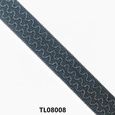 China Elastic Band Elastic Knitted Webbing For Clothing Edge Elastic Band Braided Elastic Band for sale