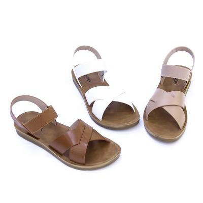 China Fashion Trend Ladies Sandals Flats Shoes Women NEW Shoes in 2023 Summer Custom Logo Anti Spring Outdoor Sandals for sale